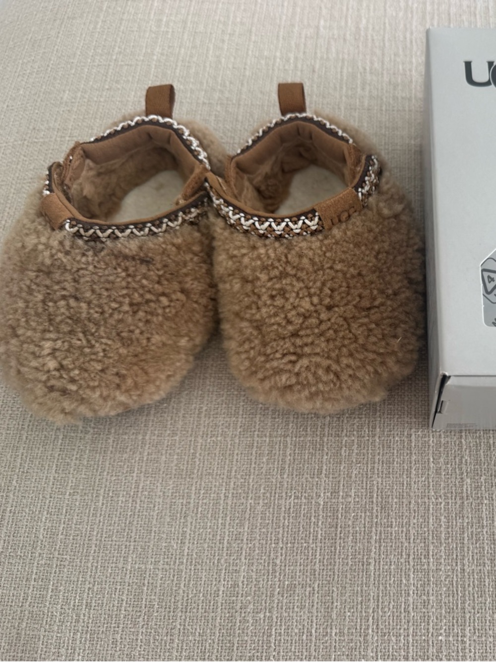 UGG baby Tasman maxi curly shoes